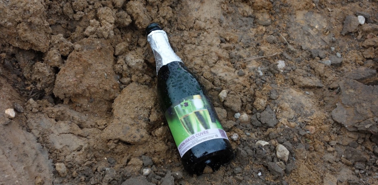 Dies wurde auch begossen und bleibt für die Nachwelt erhalten.