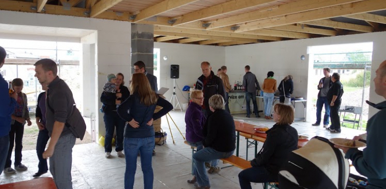 Viele Gäste freuten sich mit uns