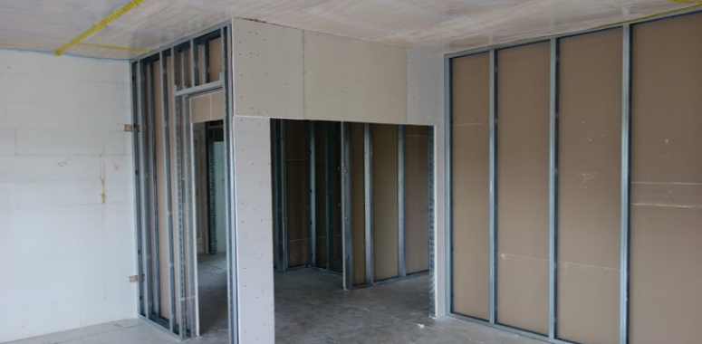 der Innenausbau ist in vollem Gange