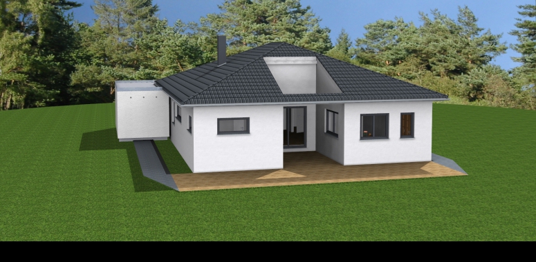 Unser Atrium mit Blick in den Himmel