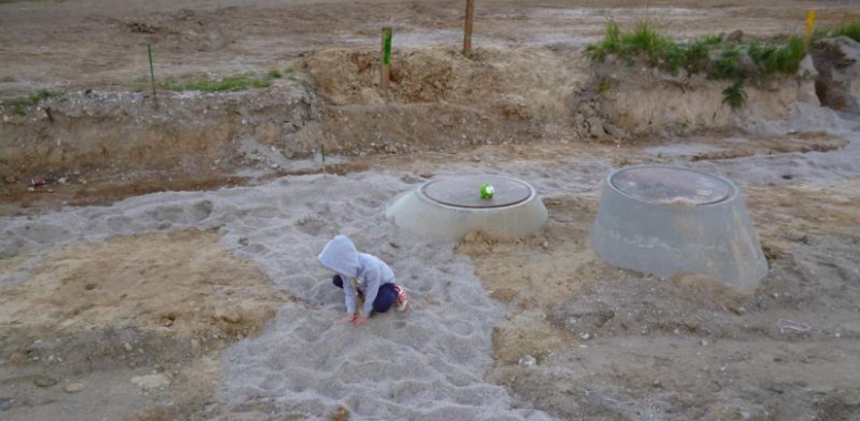 Idealer Sand für unsere Maus