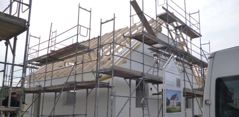 Unserer Dachstuhl für´s rote Käppchen